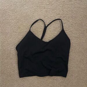 Gilly Hicks Black Cropped Tank Top